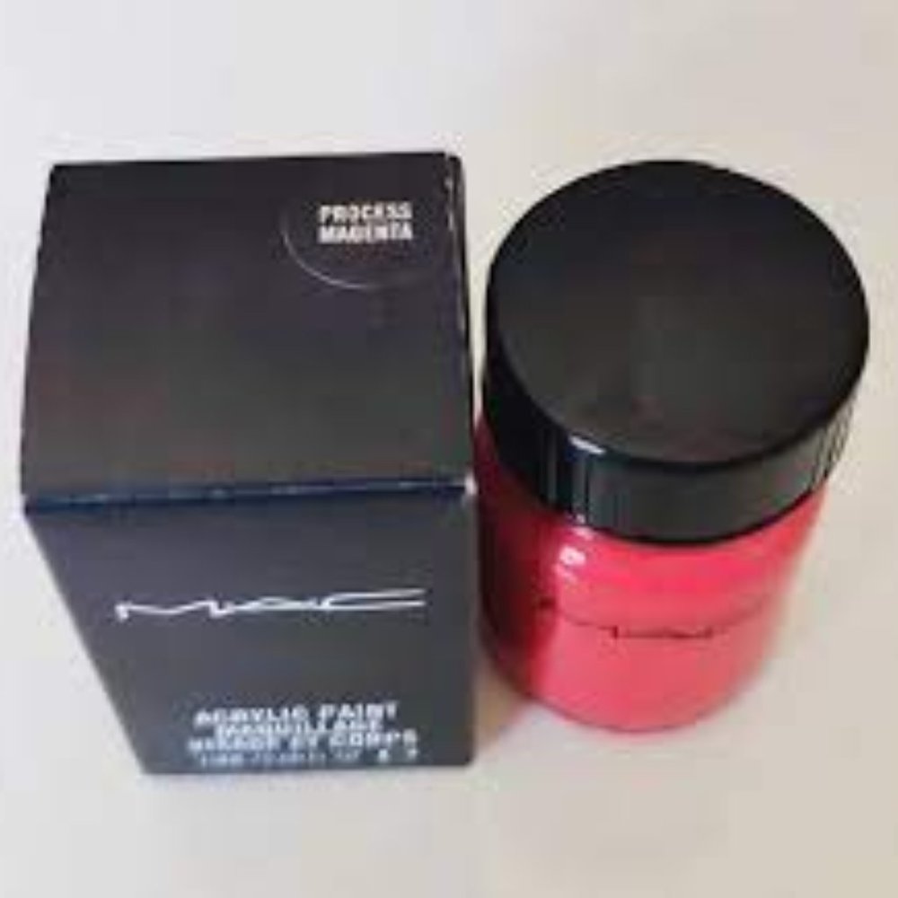 MAC PROCESS MAGENTA Acrylic Face & Body Paint NIB eyeliner - Picture 4 of 7